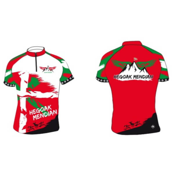 Maillot trail Hegiak Median Joelette Pays Basque