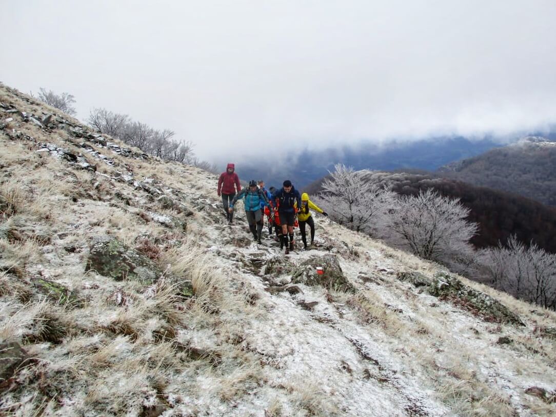 trail pays basque neige