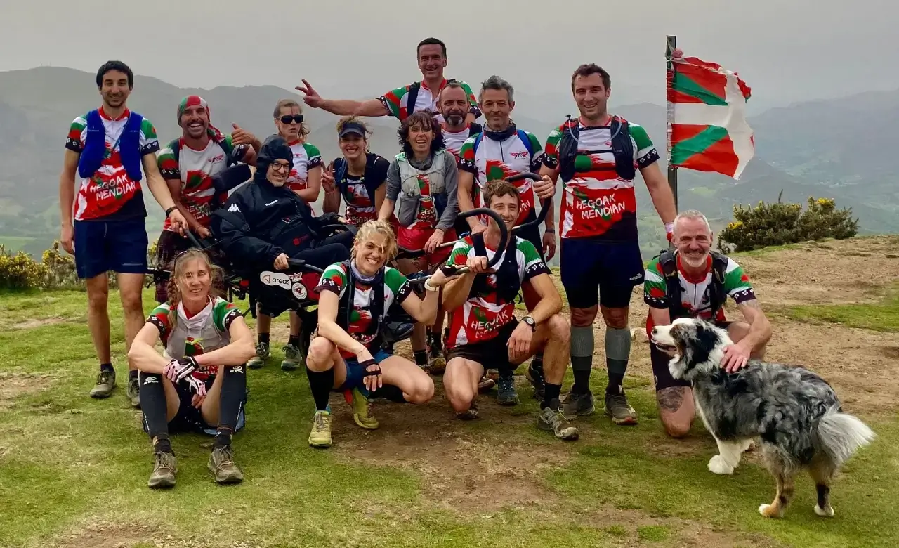 trail joelette pays basque